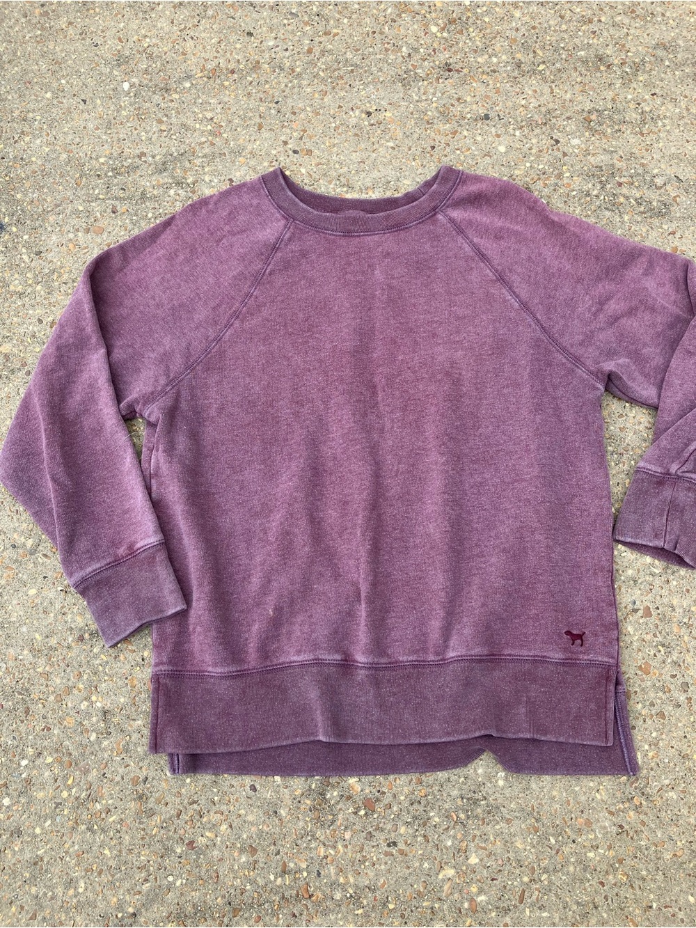 Victoria's Secret PINK Dusty Mauve Crewneck Sweatshirt